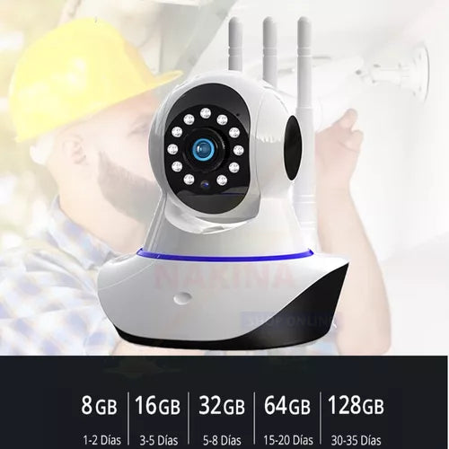 CAMARA DE VIGILANCIA 360° WIFI VISIÓN